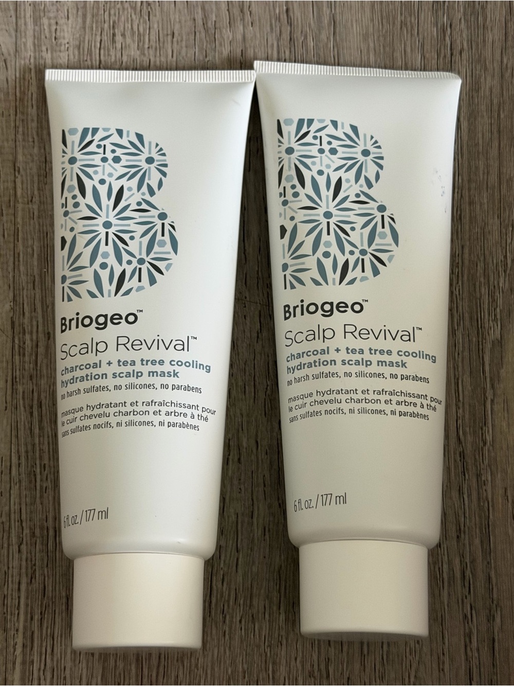 Briogeo Scalp Revival Scalp Mask Tubes lot of 2 sealed